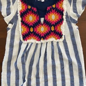 Vibrant and funky blouse